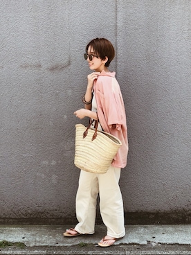 Kanakoさん（レディース・163cm）の夏コーディネート