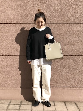 Kanakoさん（レディース・163cm）の冬コーディネート