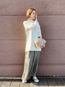 Kanakoさん(レディース・163cm)の冬コーディネート