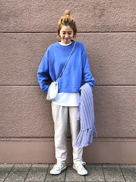 Kanakoさん（レディース・163cm）の冬コーディネート