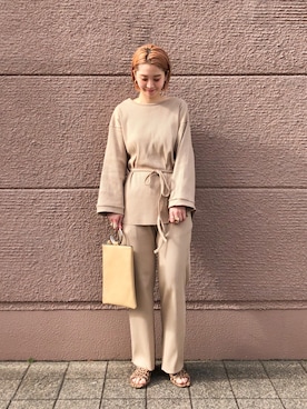 Kanakoさん（レディース・163cm）の冬コーディネート