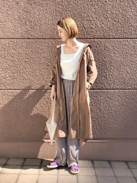 Kanakoさん（レディース・163cm）の春コーディネート