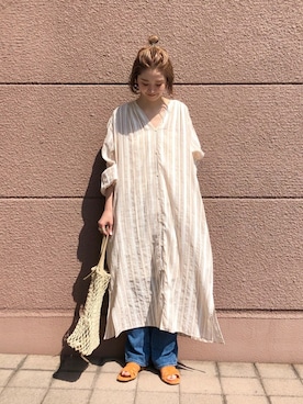 Kanakoさん（レディース・163cm）の春コーディネート