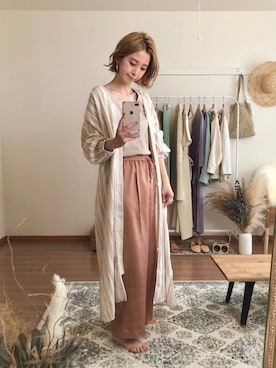 Kanakoさん（レディース・163cm）の春コーディネート