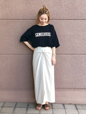 Kanakoさん（レディース・163cm）の春コーディネート