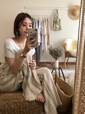 Kanakoさん(レディース・163cm)の夏コーディネート