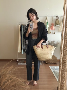 Kanakoさん（レディース・163cm）の夏コーディネート