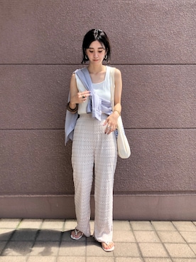 Kanakoさん（レディース・163cm）の夏コーディネート