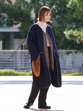 Kanakoさん（レディース・163cm）の秋コーディネート