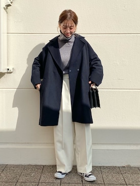 Kanakoさん（レディース・163cm）の冬コーディネート