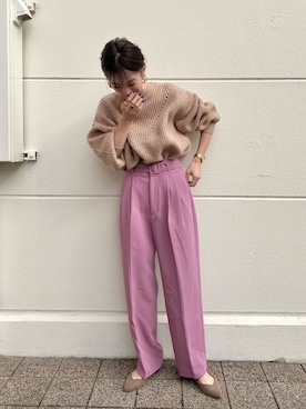 「B.C STOCK（ベーセーストック）のアイテム」を使った、Kanakoさん（レディース・163cm）の冬コーディネート