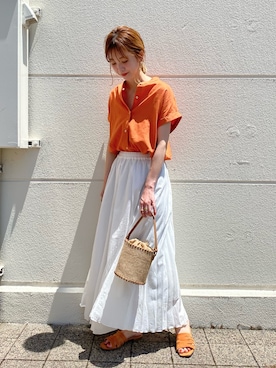 Kanakoさん（レディース・163cm）の春コーディネート