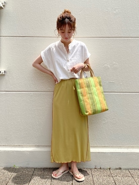 Kanakoさん（レディース・163cm）の夏コーディネート