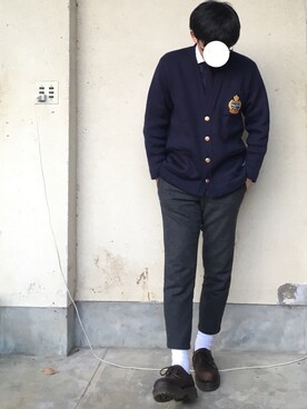 Aリスさん（メンズ・173cm）の冬コーディネート