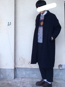 Aリスさん（メンズ・173cm）の冬コーディネート