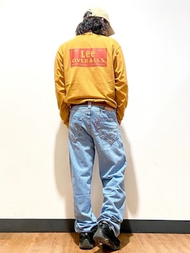 「アイテム（ベルト）」を使った、マッスルさん（メンズ・169cm）の秋コーディネート