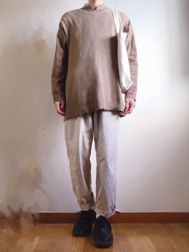 「Steven Alan（スティーブンアラン）の＜Steven Alan＞ O/DY DBY COOK SHIRT/シャツ（シャツ/ブラウス）」を使った、ゆうさん（メンズ・165cm）の秋コーディネート