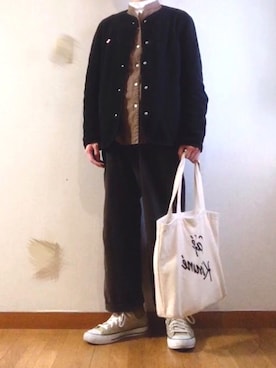 「Steven Alan（スティーブンアラン）の＜Steven Alan＞ O/DY DBY COOK SHIRT/シャツ（シャツ/ブラウス）」を使った、ゆうさん（メンズ・165cm）の秋コーディネート