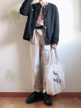 「Steven Alan（スティーブンアラン）の＜Steven Alan＞ O/DY DBY COOK SHIRT/シャツ（シャツ/ブラウス）」を使った、ゆうさん（メンズ・165cm）の秋コーディネート