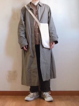 「Steven Alan（スティーブンアラン）の＜Steven Alan＞ O/DY DBY COOK SHIRT/シャツ（シャツ/ブラウス）」を使った、ゆうさん（メンズ・165cm）の秋コーディネート