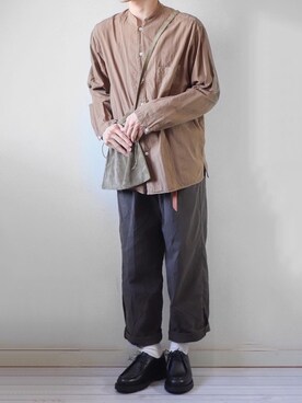 「Steven Alan（スティーブンアラン）の＜Steven Alan＞ O/DY DBY COOK SHIRT/シャツ（シャツ/ブラウス）」を使った、ゆうさん（メンズ・165cm）の夏コーディネート