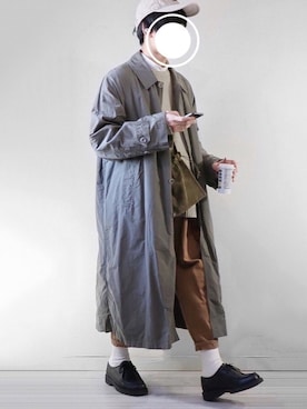 スティーブンアラン NYLON SPRING BAL COLLAR COAT Steven Alan＞ NYLON SPRING BAL COLLAR COAT-BOLD/コートを使っ