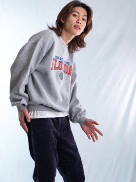 「R&Mstore」｜MARTINさん（メンズ・177cm）の春コーディネート