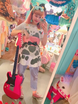 「KIKI2」｜♡URARA♡さん（レディース・160cm）の夏コーディネート