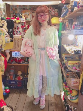 「easter」｜♡URARA♡さん（レディース・160cm）の春コーディネート