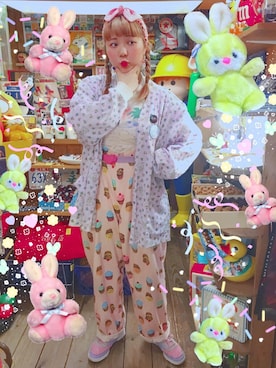 「easter」｜♡URARA♡さん（レディース・160cm）の春コーディネート