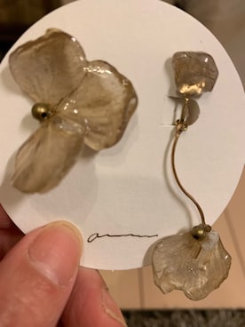 「abcd（ナシ）のアイテム（アクセサリー）」を使った、shoko0208さん（レディース・148cm）の秋コーディネート