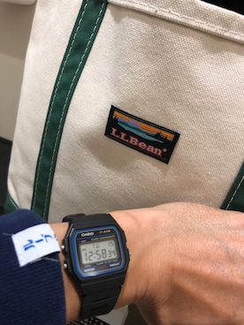 「チープカシオ」｜「アイテム（スウェット）」を使った、hi–yan37さん（メンズ・171cm）の秋コーディネート