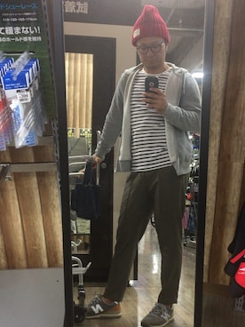 「Jimy’s Charmer（ジミーズチャーマー）のアイテム」を使った、りょうくんさん（メンズ・175cm）の秋コーディネート