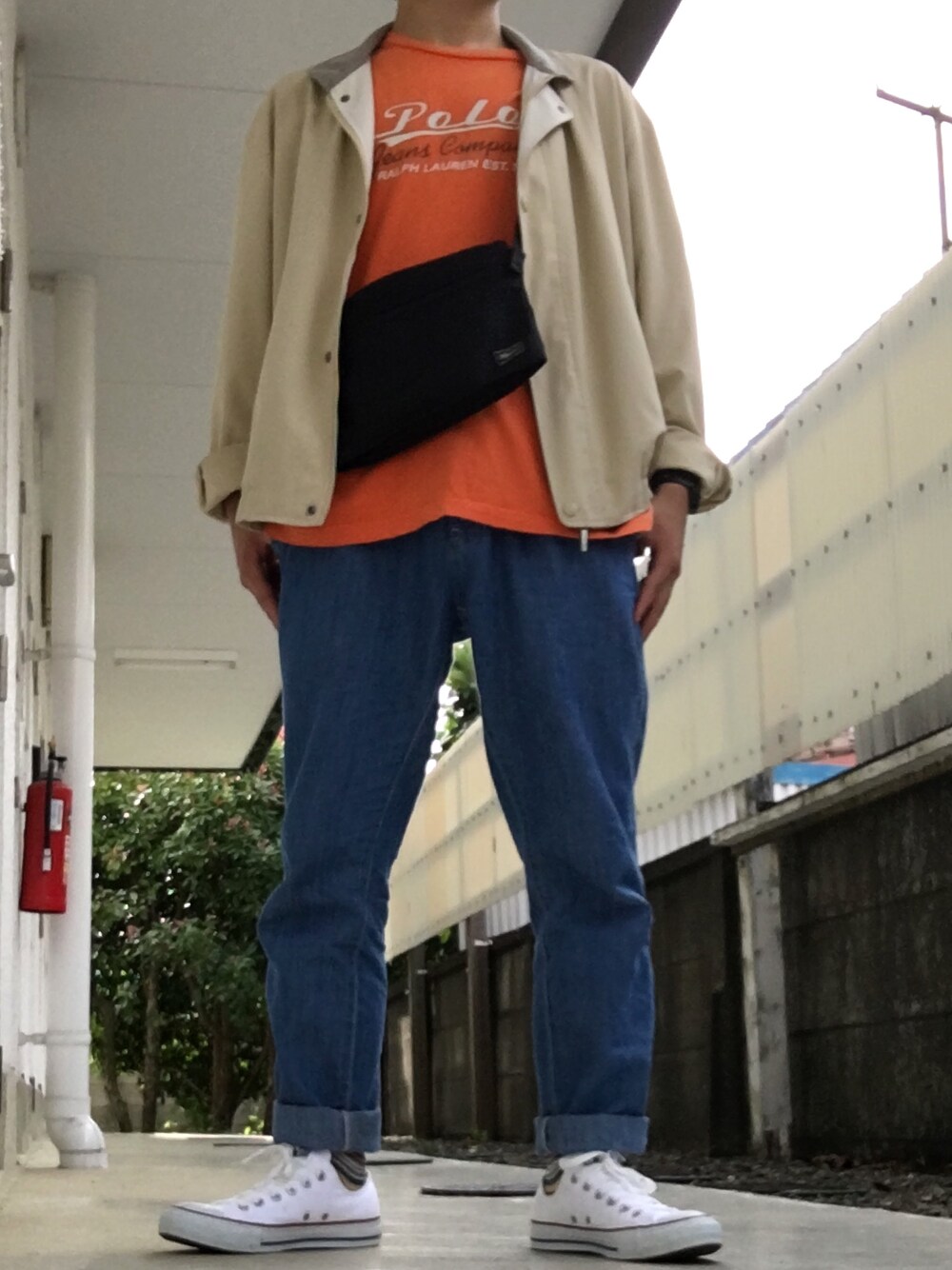 Yves Saint Laurentのブルゾン（ベージュ系）を使った人気