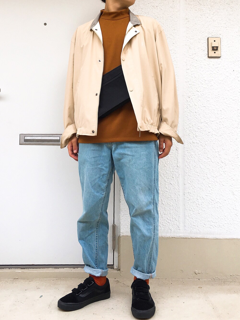 Yves Saint Laurentのブルゾン（ベージュ系）を使った人気