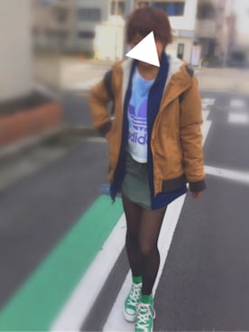 「きゃりーぱみゅぱみゅ」｜ゆ          ず    さん（レディース・149cm）の春コーディネート