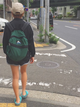 「Gregory」｜「アイテム（ブルゾン）」を使った、ゆ          ず    さん（レディース・149cm）の夏コーディネート