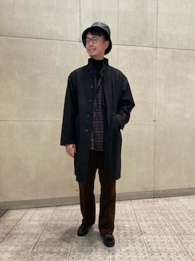 「green label relaxing（グリーンレーベルリラクシング）のアイテム（その他アウター）」を使った、ua80491krさん（メンズ・178cm）の冬コーディネート