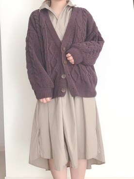 Rihoさん（レディース・147cm）の春コーディネート