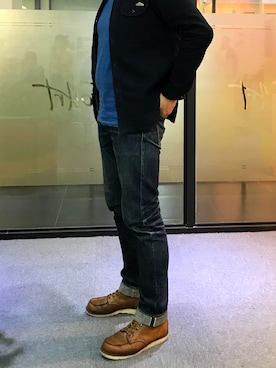 「ROGUE TERRITORY（ローグテリトリー）のアイテム（トップス）」を使った、闲来无事的烟さん（メンズ・180cm）の夏コーディネート