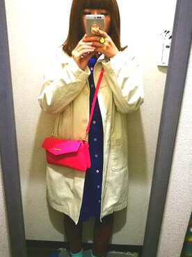 「rivet & surge（リベットアンドサージ）のアイテム（その他アウター）」を使った、ティムチョクさん（レディース・153cm）の春コーディネート
