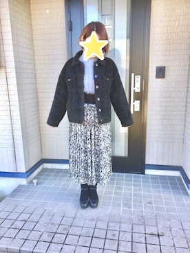 Kaoruさん（レディース・155cm）の冬コーディネート