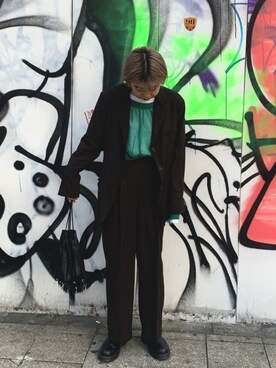 「STYLENANDA（スタイルナンダ）のアイテム（ジャケット/アウター）」を使った、ｙｕｚｕｋｉさん（レディース・163cm）の春コーディネート