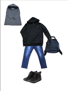 uuy akirさん（レディース・150cm）の冬コーディネート