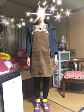 「Topper（トッパー）のアイテム」を使った、megupeeさん（レディース・152cm）の春コーディネート