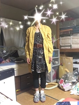 「STUDY（スタディー）のアイテム」を使った、megupeeさん（レディース・152cm）の春コーディネート