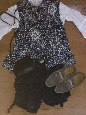 「mooi（モーイ）のアイテム」を使った、megupeeさん（レディース・152cm）の秋コーディネート