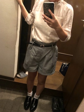「アイテム（レインシューズ）」を使った、ゆっちさん（レディース・160cm・10代）の春コーディネート