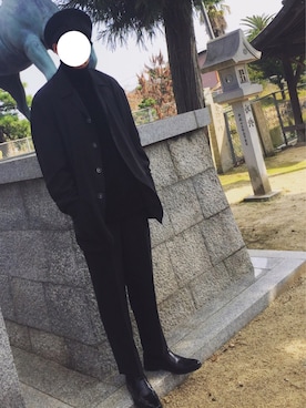 RENさん（メンズ・178cm）の冬コーディネート