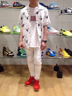 岡田さん(メンズ・165cm)の夏コーディネート